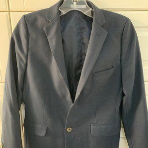 Boys Nordstrom Kids Classic Navy Blue Blazer